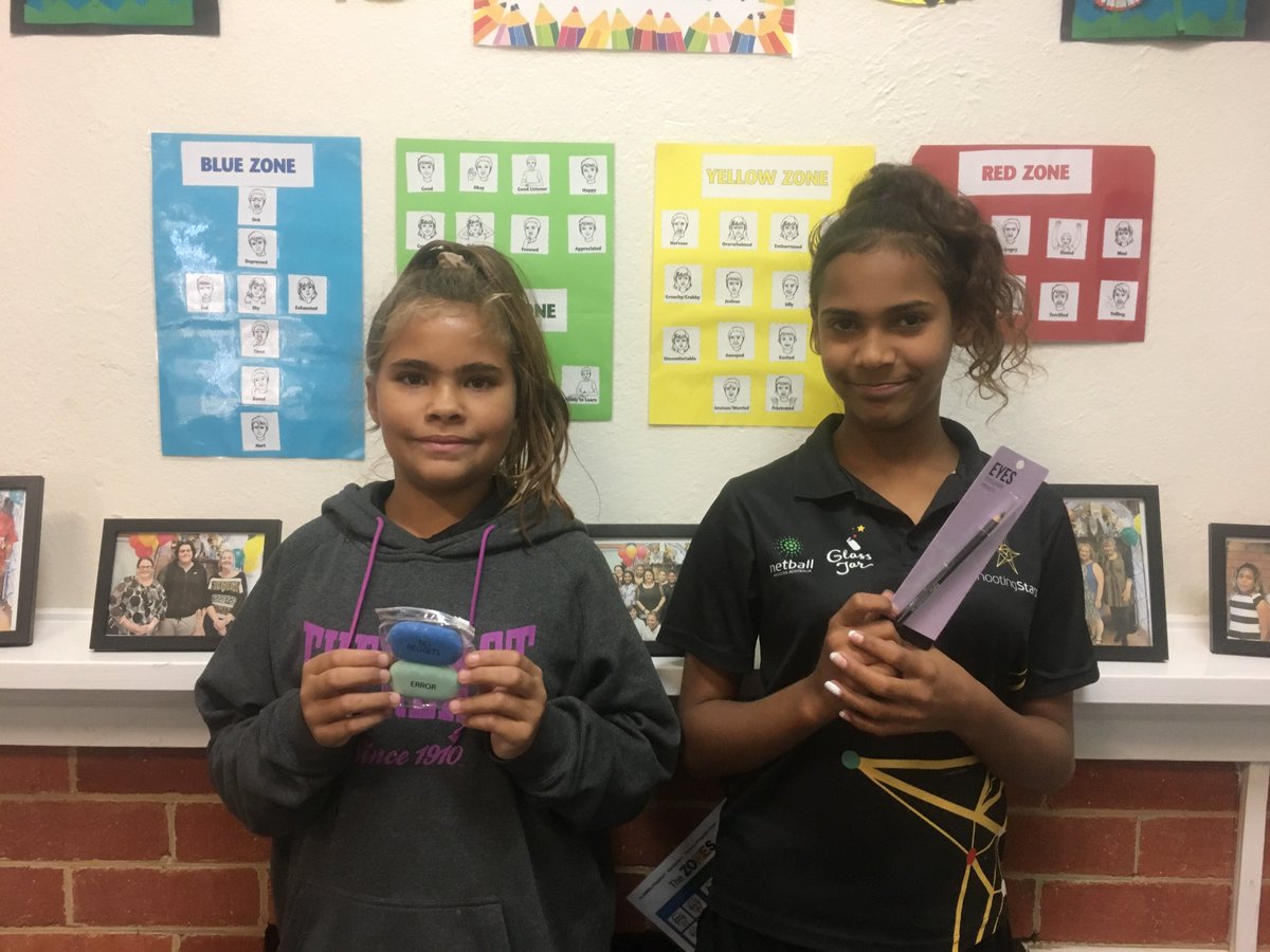 Well done to Shakira and Sarah for winning today’s greenie award!