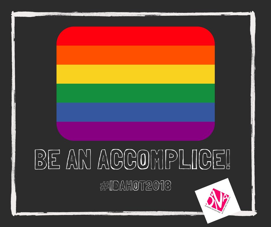 diva4equality's tweet photo. #IDAHOT2018 theme: Alliances for Solidarity
Accomplices build politics, commiserate, celebrate & rest. Accomplices walk together through fire.
https://t.co/Jjbyj3KsTh
https://t.co/I7LRrXNh1h
#DIVA4Equality #Resurj #SouthFeministManifesto #HumanRights #SOGIESC https://t.co/9rf9xGPfNX