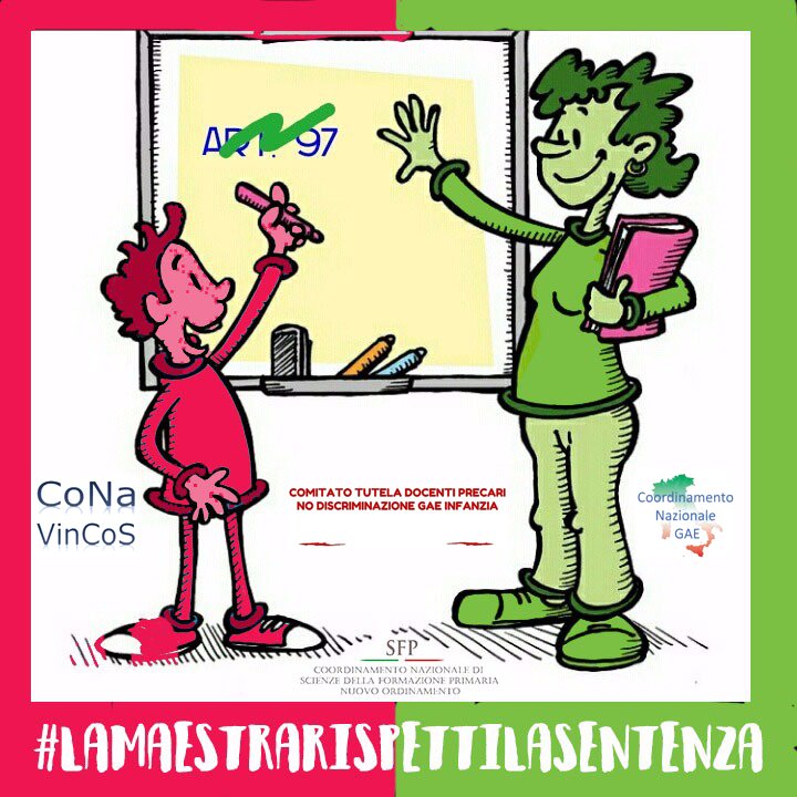 CoNaVinCoS's tweet photo. Le regole si rispettano in classe e nella vita. Valgono anche per la maestra! 

@SfpNo @CoordNazGAE

#laMaestraRispettiLaLegge
#laMaestraRispettiLaSentenza
#SìAlConcorsoNoAlRicorso
#noAlRicorso
#laFormazioneConta
#unitiNelMerito

@MiurSocial @LegaSalvini @Mov5Stelle https://t.co/OqM4b6jHTb