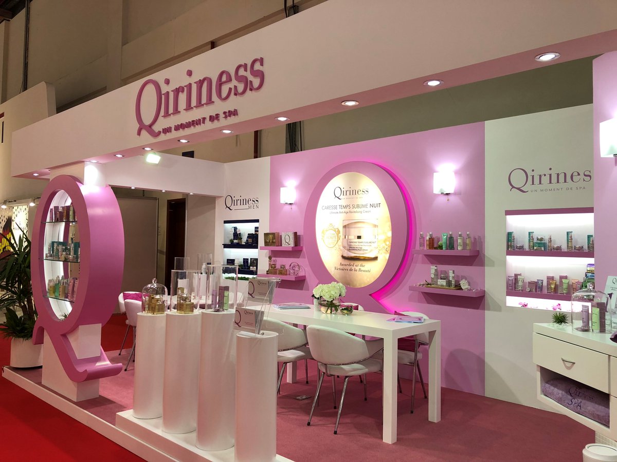Nous étions présents au @beautyworldME avec un superbe stand ! 😍
#beautyworldME