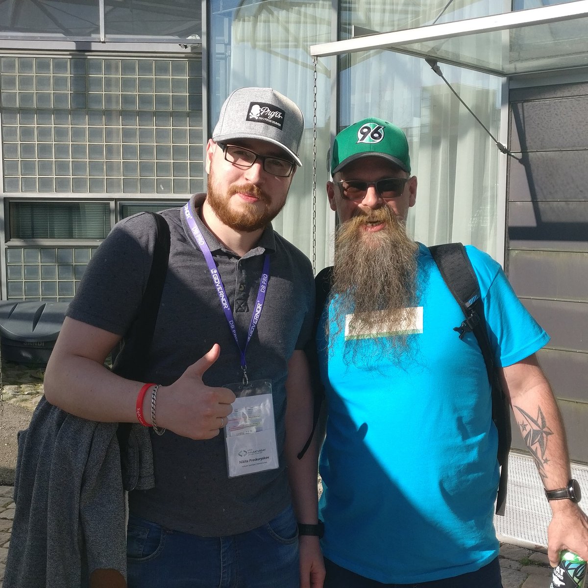 polar_sqldev's tweet image. SQLSaturday in Finland, me and @sqldbawithbeard. It was great)