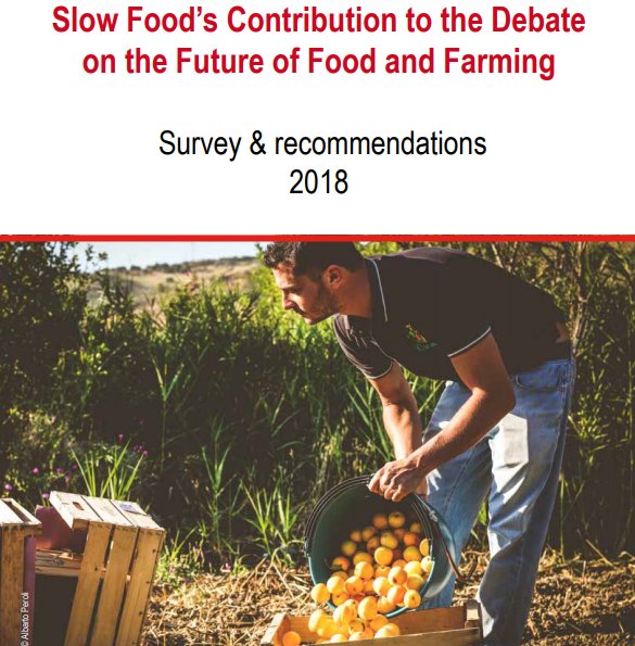 SlowFoodHQ's tweet photo. 3 out of 4 small-scale farmers we interviewed in our #CAP survey supplement their farming revenue with additional activities, but they want income from sales not subsidies! Read more on our vision for the #FutureofFood in the EU here https://t.co/4q4iJvymEv https://t.co/y73ATkFUF6