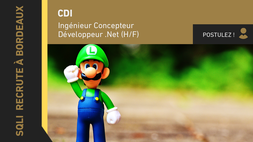 SQLI_recrute's tweet photo. #Emploi Nous recherchons 🔎 des #Ingénieurs Concepteurs #Développeurs .NET prêts à rejoindre un environnement technique innovant ! > https://t.co/PsMcAOtqAj #recrutement #conception #développement #PlayTheDigitalGame https://t.co/xAgu4j9ydp