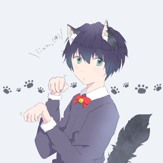 猫耳男子のtwitterイラスト検索結果 古い順