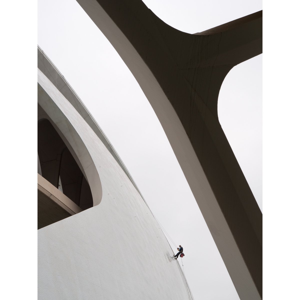Palau de les arts, Valencia (Spain)

#valencia #spain #españa #ciudadartesciencias #highwork #alone #working #worker #minimal #minimalism #minimalistic #geometry #geometric #diagonal #contrast #architecture #modernarchitecture #urbanphotography #arquitectura #gx8 #nocticron