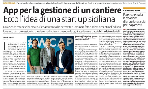 ArcaIncubatore's tweet photo. Oggi sul @GDS_it un interessante articolo  sulla gestione  dei  cantieri  nell’industria  4.0  e  del  rilancio  edilizio,  con  l’etichettatura  e  la  tracciabilità  dei  materiali  che  sono  diventati  elementi  di  particolare  rilevanza. @SiteAssistant https://t.co/Lgke7YaauB