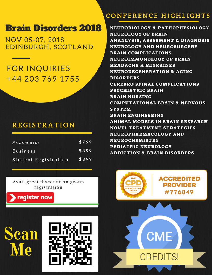 DisordersBrain's tweet photo. Visit #Brain_Disorders 2018 and get to know the latest advancement in your research field of #Neurology & #neuroscience: https://t.co/Hlj7grDbHR
#brain #neurosurgery #Dementia #Addiction #CNSDisorders #Edinburgh #Korea
@koreahos @ibshospital @NIHClinicalCntr @NIHPainResearch https://t.co/NHNeq6UzVo