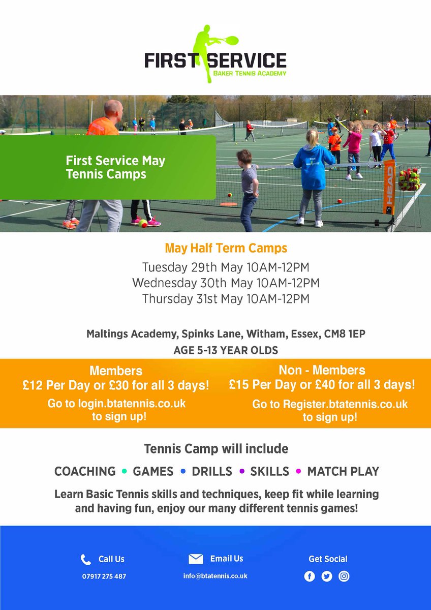 baker_first's tweet photo. #firstservicebakertennisacademy #thingstodothismayhalfterm #teambta #bta https://t.co/8nrey8NsTJ
