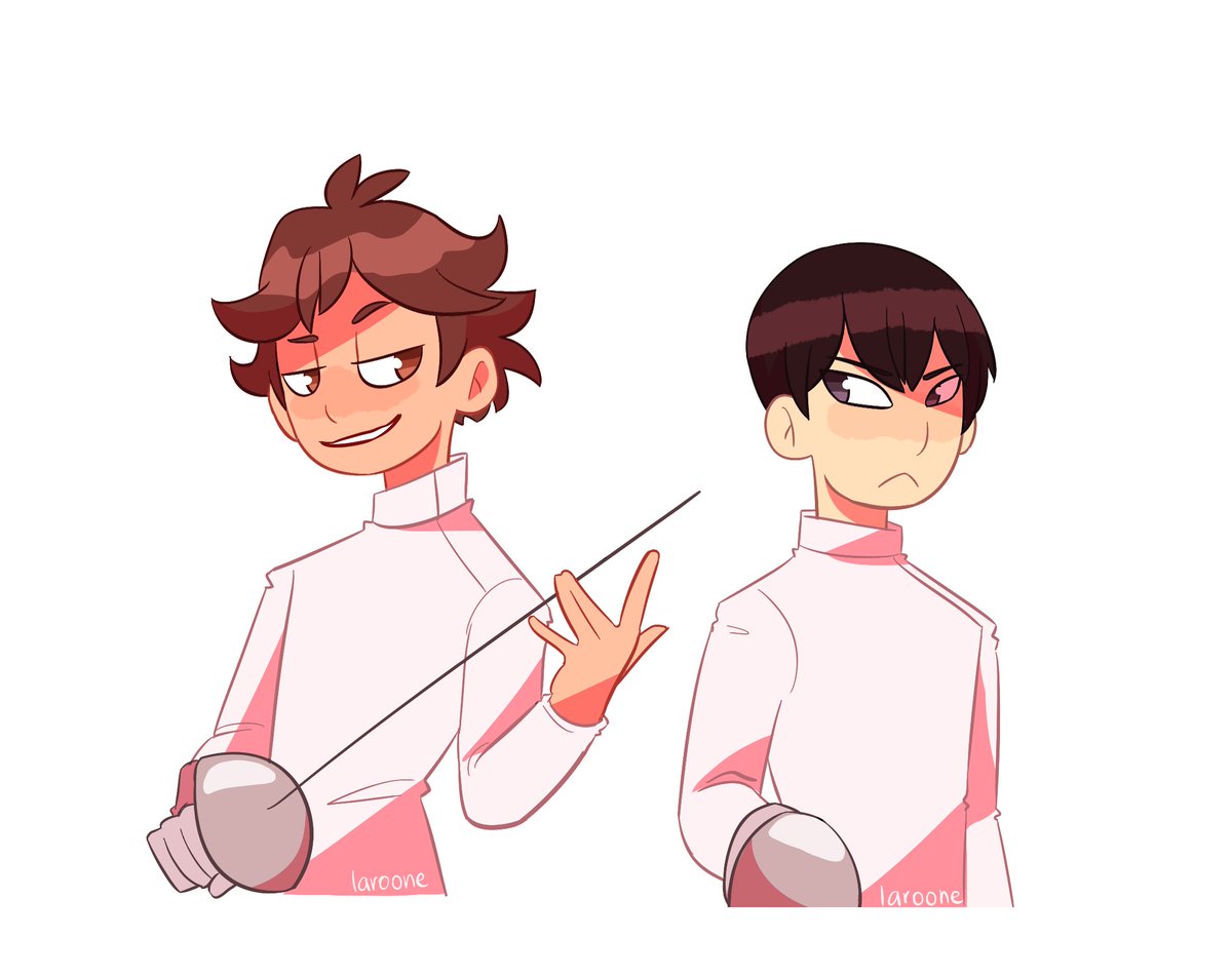 rawlaroone's tweet photo. #fenceweek day 5: crossover - because theyre basically the same characters
#FENCEcomic
its like 3 weeks late but i wanted to finish the ones i missed 😂 https://t.co/Q4exNy4n5e