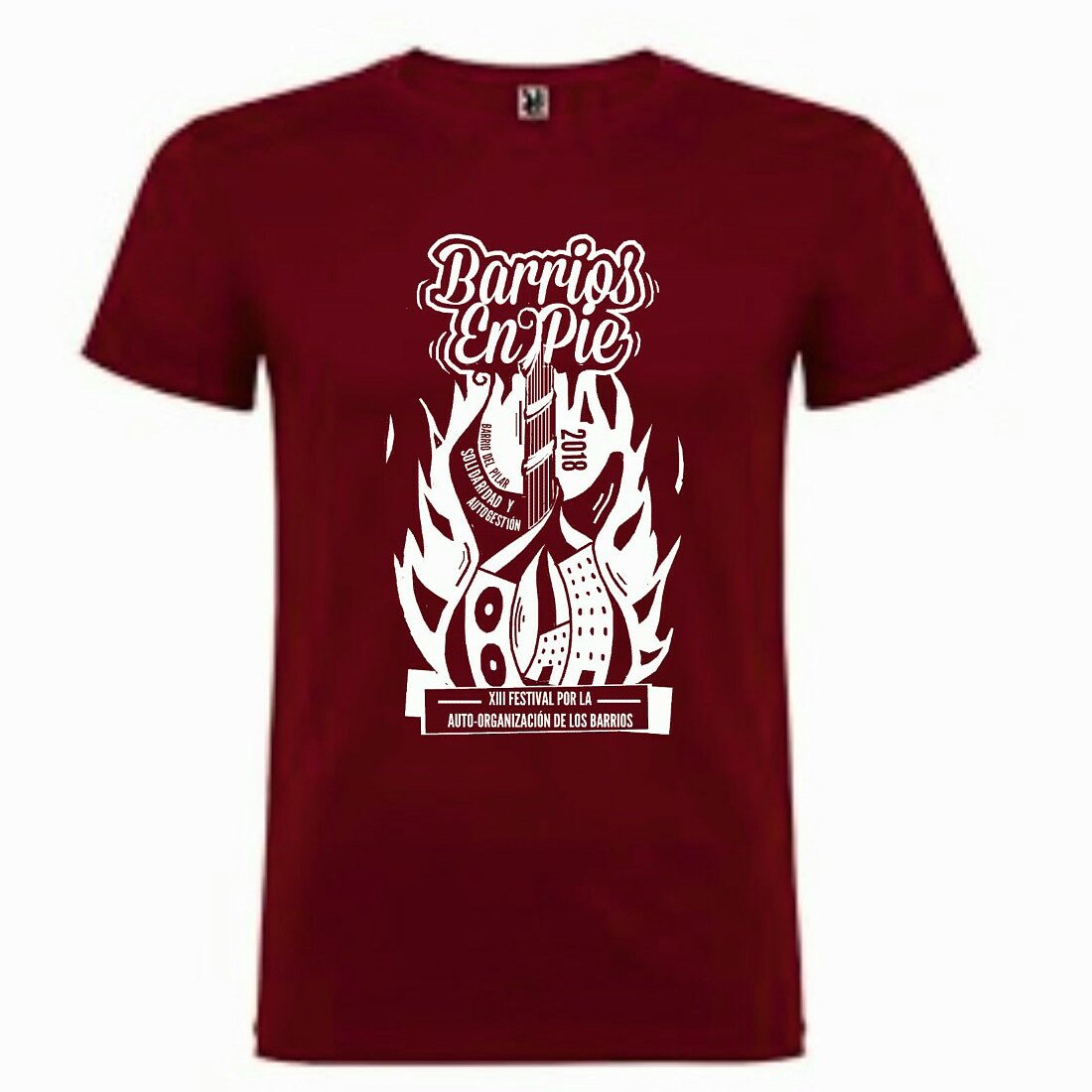 LaPiluka_CS's tweet photo. [[Festival Barrios en Pie]]

¿Qué os parece la camiseta del XIII Festival por la autoorganización de los barrios?
La tendremos a 8€ en el Festi =D
#FestiBarriosEnPie https://t.co/mzhFgmvOh8