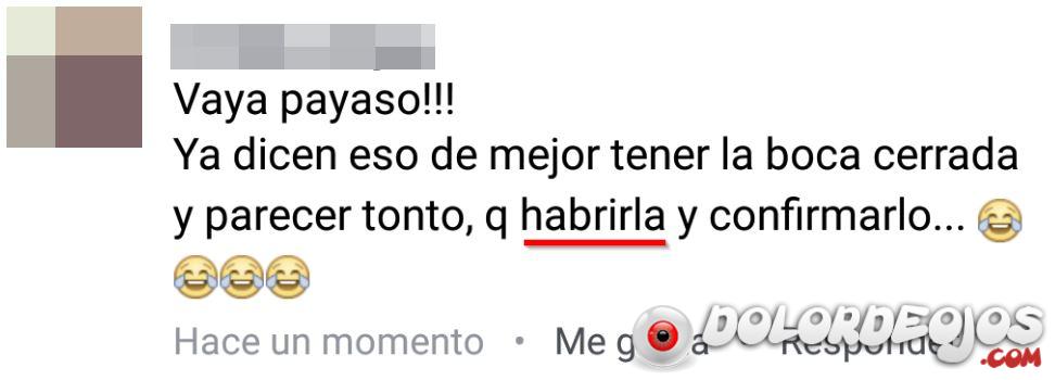 DolorDeOjosWeb's tweet photo. https://t.co/bQv9VVe9NN
O escribirlo, que también vale.
+ en https://t.co/hnxOAnXieV
#DolorDeOjos #MalaOrtografía https://t.co/SfHHeridOk