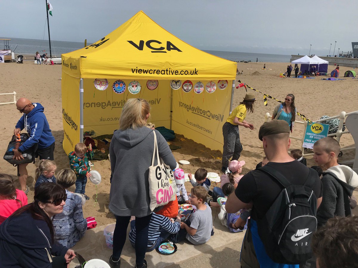 Brilliant weekend running creative workshops for #PromXtra this weekend! Thank you to everybody who joined us in the beach zone!