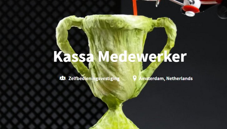 VACATURE: Kassa medewerker
vacatures.dekweker.nl/o/kassa-medewe… #vacature #amsterdam #food