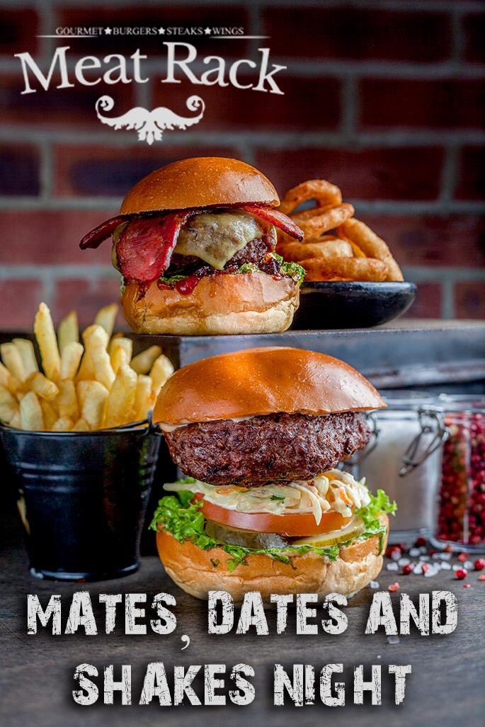 meatrackuk's tweet photo. Don’t let Mondays be a day of sorrow join us for our awesome date night😊
2Burgers 2fries 1Shake 2Straws ONLY £20
Monday’s only 5:30pm-10:30pm
T&amp;C apply&amp;its BYOB (#NOCORKAGE)#matedateshakenight #meatrackuk #byob #burgers #milkshakes #earlsfield #yumyum #deals #tooting #london https://t.co/lZuBcVMrat