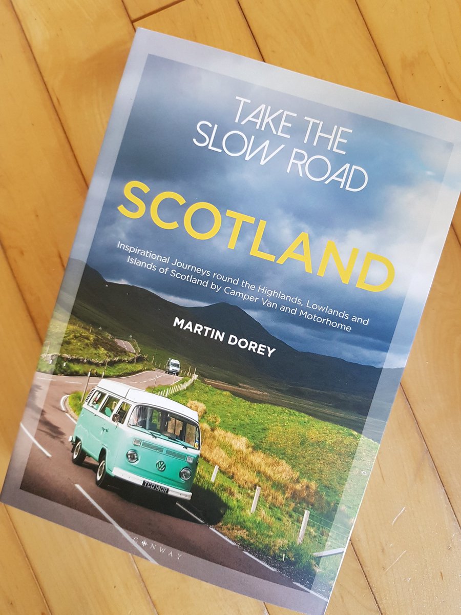 Last week I launched Take The Slow Road: Scotland, my latest book about touring Scotland the slow way. 
I have a copy to give away... to win? Just RT. I'll pick a winner.... martindorey.com/product/take-s…