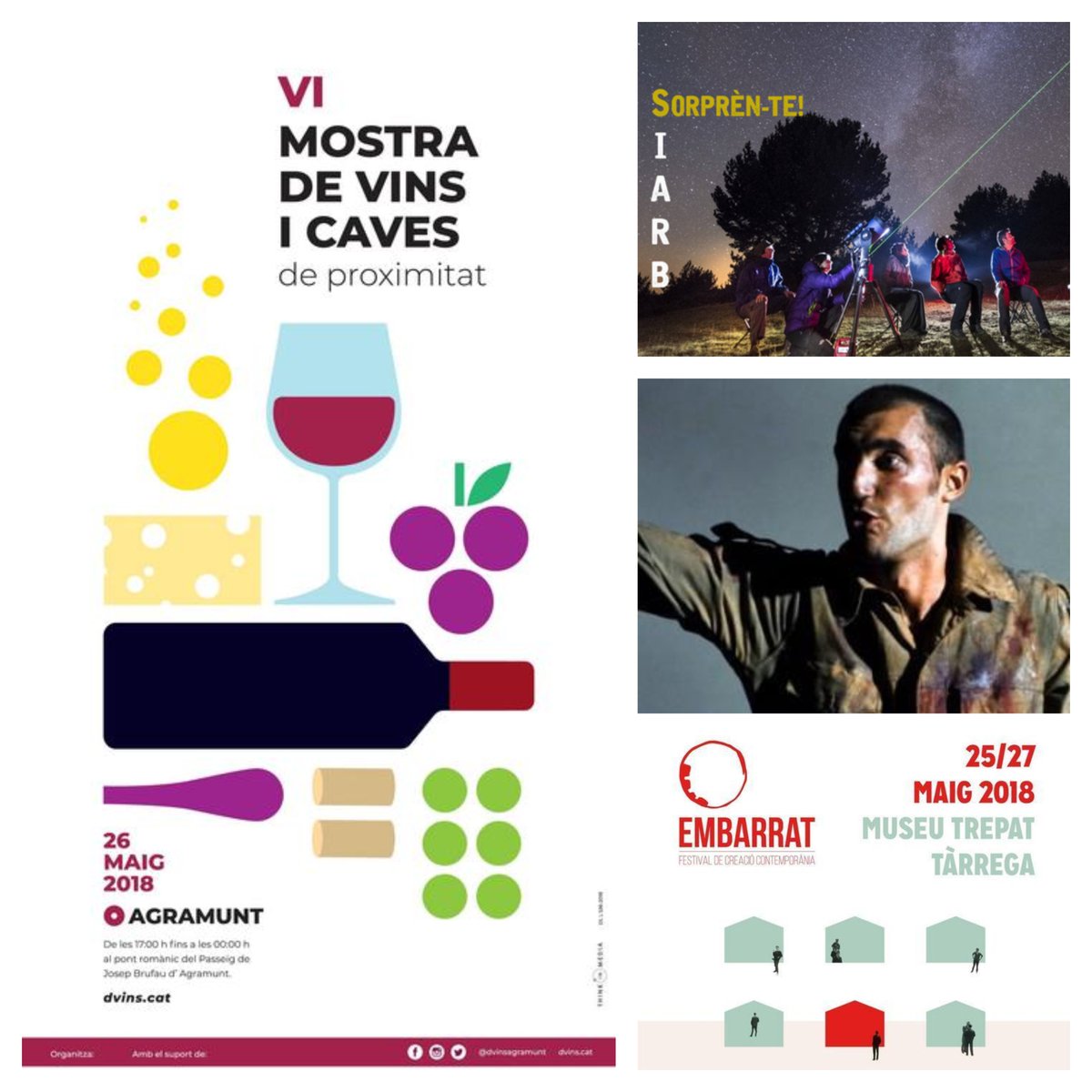 LLEIDA.COM (@lleidacom) on Twitter photo #SORTEJOS
Vinga, va! Volem acabar la jornada amb alegria 🤗 Tenim #novetats en els nostres #concursos. Estem que ho petem! Només cal que entreu aquí 👉 goo.gl/96zKec i ho comproveu! 😎
<a href="/Embarrat/">EMBARRAT Festival</a> <a href="/dvinsagramunt/">DVins</a> @TeatreLlotja #VallSiarb #SORTEJOS
Vinga, va! Volem acabar la jornada amb alegria 🤗 Tenim #novetats en els nostres #concursos. Estem que ho petem! Només cal que entreu aquí 👉 goo.gl/96zKec i ho comproveu! 😎
<a href="/Embarrat/">EMBARRAT Festival</a> <a href="/dvinsagramunt/">DVins</a> @TeatreLlotja #VallSiarb