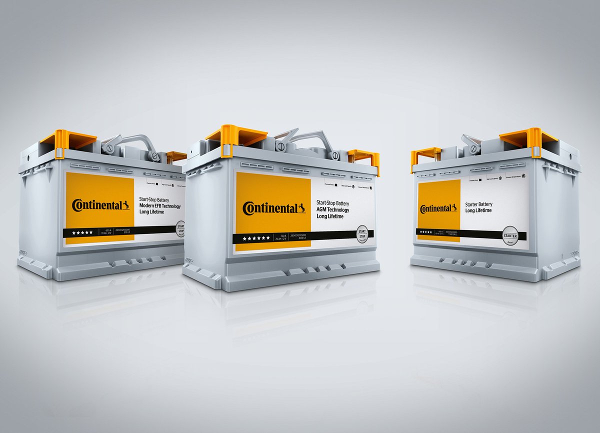 #Continental amplia la sua linea di batterie rafforzando la propria offerta di componenti per il settore dell’Independent Aftermarket ➡️ vdo.it/comunicati-sta…