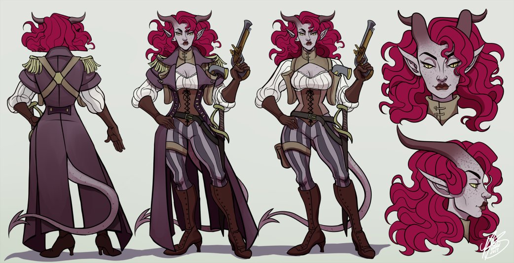 photo Tiefling Skin Colors fantasy sounding names
