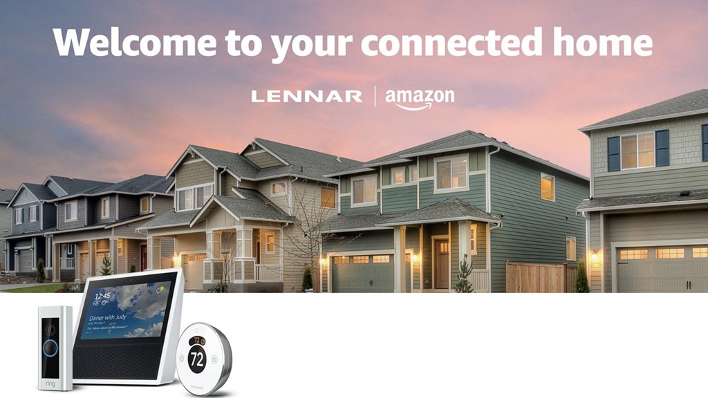 #LiveFromNY Pour montrer sa vision de la #MaisonConnectée du futur, Amazon équipe les maisons témoins de la société immobilière <a href="/Lennar/">Lennar</a> avec ses derniers gadgets connectés > amazon.com/b?ie=UTF8&node…