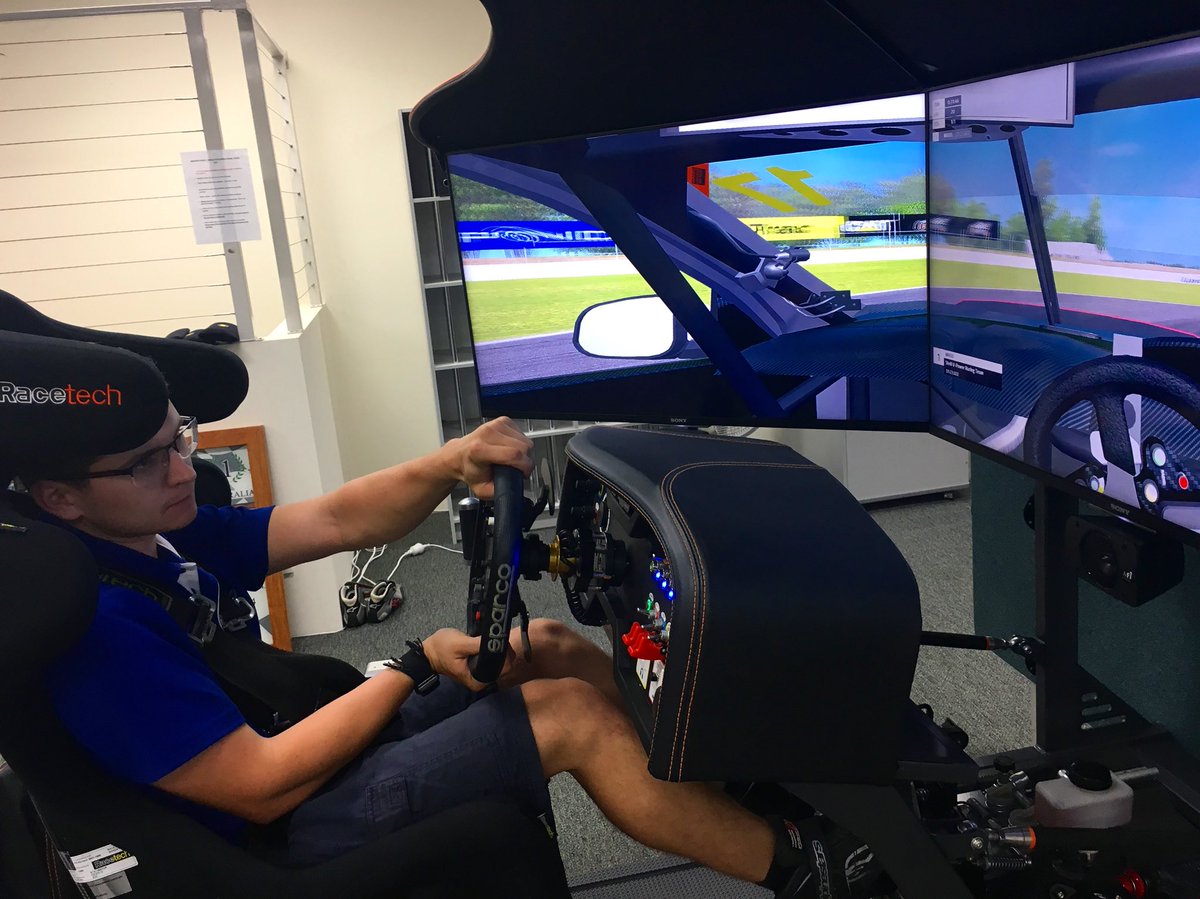 Todd_Hazelwood's tweet photo. Final preparation for this weekends Winton SuperSprint! 👊🏼 Huge thanks to @McElreaRacing for their help getting me ready for another @supercars round! #mrdriverdevelopment #mcelrearacing #THR #VASC #dreambig https://t.co/MSXTbOCNQc