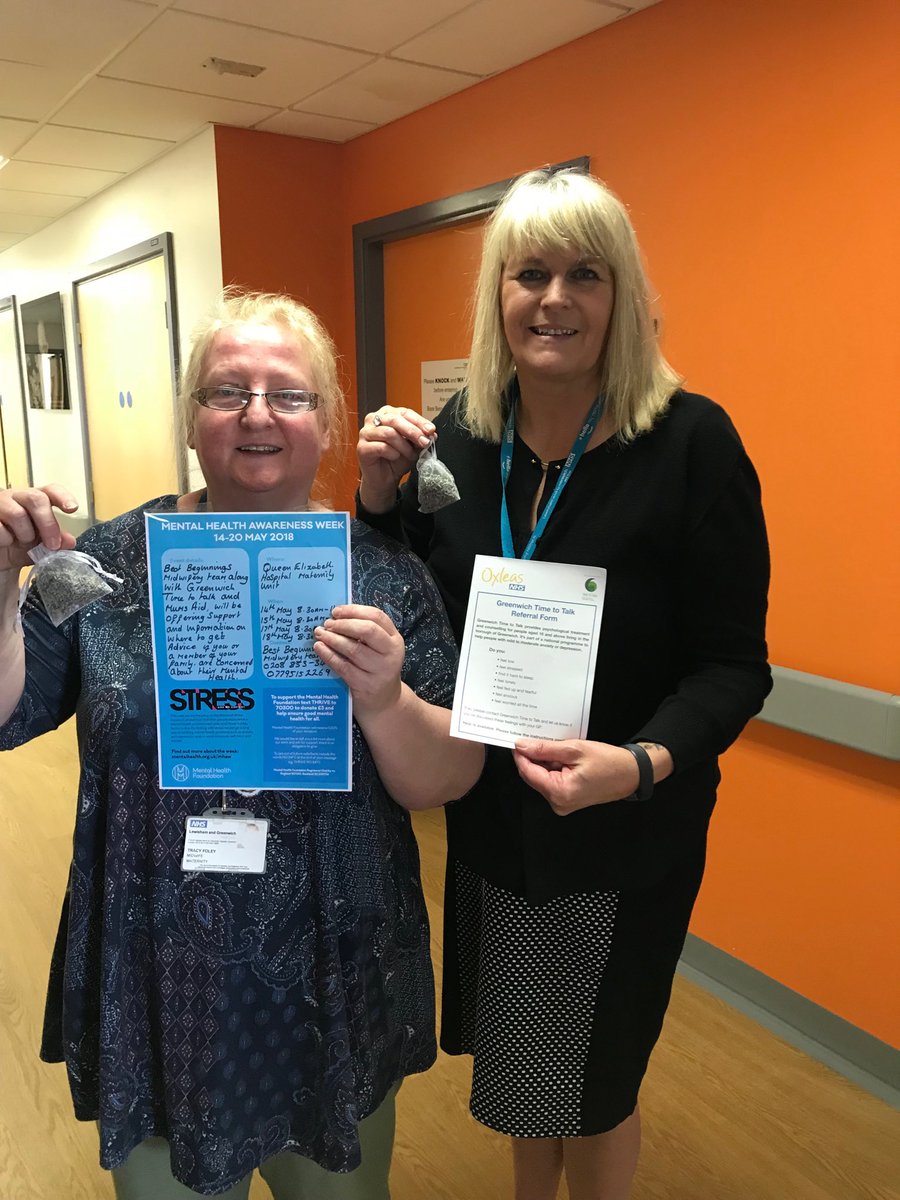Seb7oaks's tweet photo. @LG_NHS @Gsep_ @HelenKnower @AngelaH_LGT 
Midwives supporting staff and patients during Mental Health Awareness week
#bestressfree https://t.co/XknkiDskzU