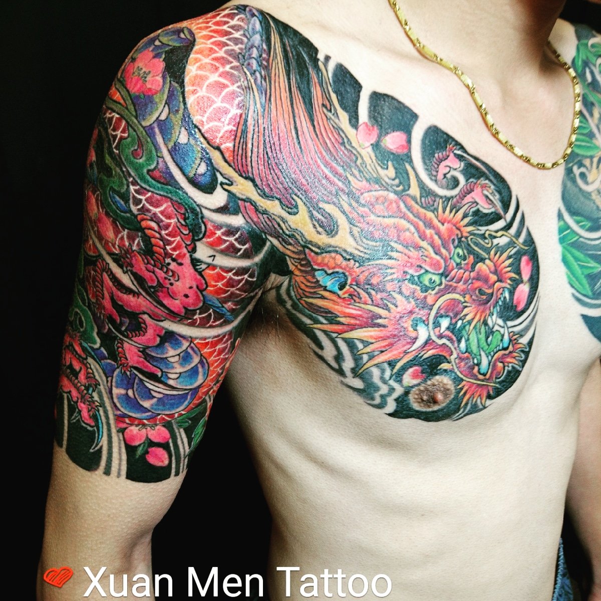玄門紋身刺青改圖蓋圖pa Twitter 龍 龍刺青 半胛刺青 玄門紋身 Tattoo T Co Valtlkwz0d Twitter