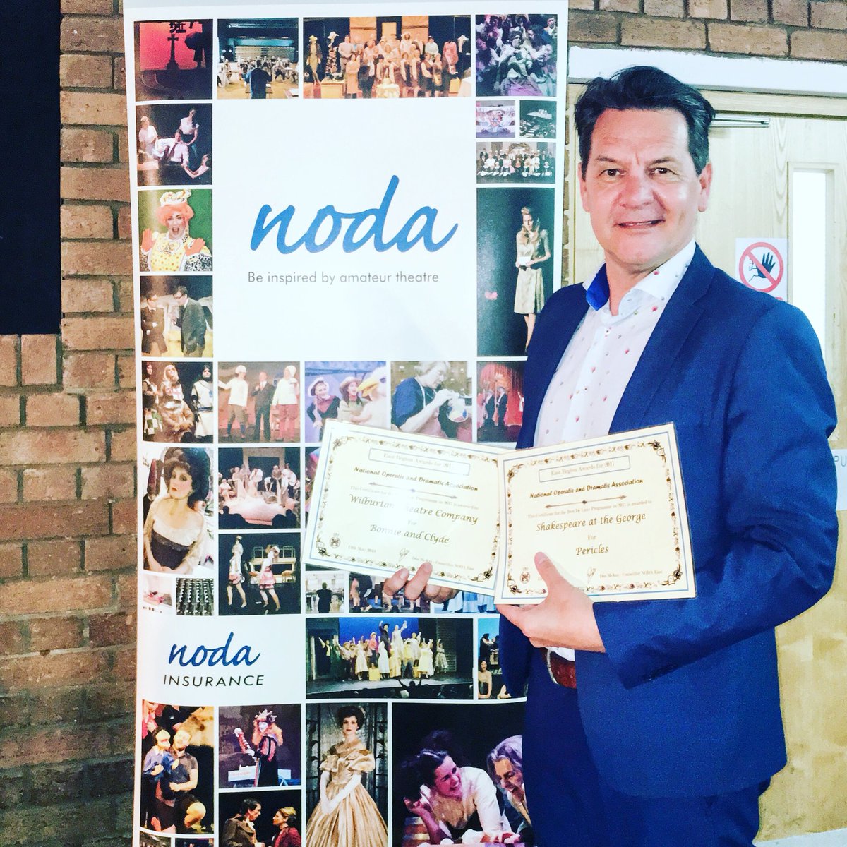 dynamicrob66's tweet image. Dynamic Creative won TWO design awards for Programme design at @NODAtweets awards #programmedesign