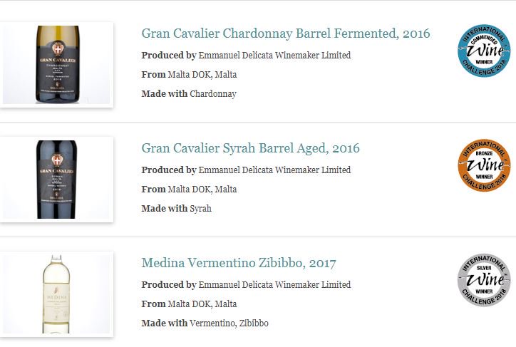 Great haul in London at the <a href="/WineChallenge/">International Wine Challenge</a> #dokmalta