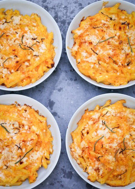 Nigella_Lawson's tweet photo. I don’t want to boast. It would be unseemly. But this Sweet Potato Macaroni Cheese is just so good that it would be wrong of me not to nudge you to make it #RecipeOfTheDay https://t.co/o3EUkwFmjN https://t.co/ut74hrzE9R