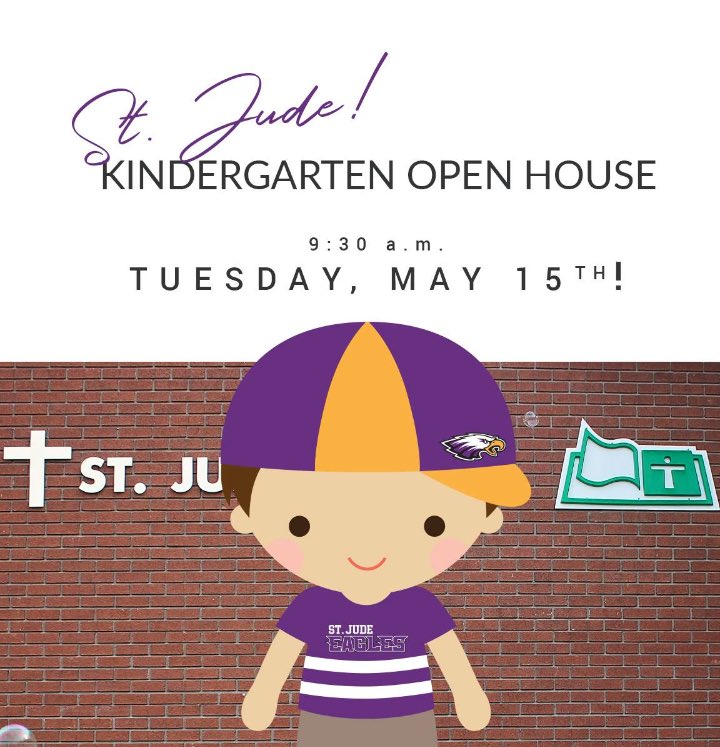 tbcschools_STJD's tweet image. Calling all 1st Year Kindergarten students in our area to join us Tuesday at 9:30! #stjudeeagles #tbcschools #tbcdsb