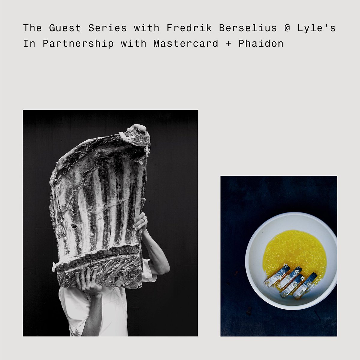 LylesLondon's tweet photo. Tickets to The Guest Series with Fredrik Berselius on 22.05 + 23.05 are now available on https://t.co/ewLtWwOqm6 https://t.co/eqDayyJyV6