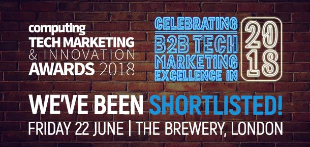 We've been shortlisted for EIGHT awards at the Computing Tech Marketing &amp; Innovation Awards! Looking forward to the main event! 🏆 🥇 🎉