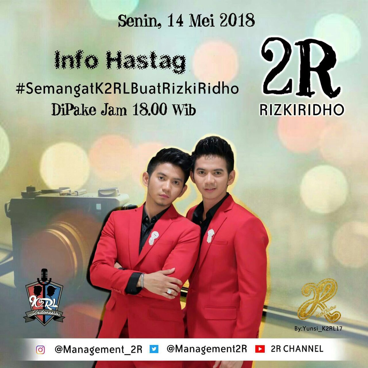Bismillah ya guys, baut teman” K2RLSEJATI tetap semangat ya, dn pesan iki, untuk email akun kalian harus di jaga, jgn sembarangan log in,😎🙏

#SemangatK2RLBuatRizkiRidho