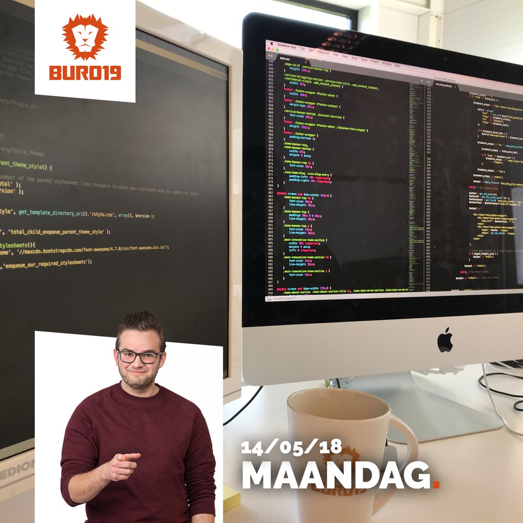 Naast projecten voor klanten in Zwitserland en de Dominicaanse Republiek, werk ik op dit moment aan een nieuwe website voor een klant in Amerika. Buro19 gaat steeds verder de grens over!

#nieuwewebsite #internationaal #amerika #php #javascript #html #wordpress #online #code