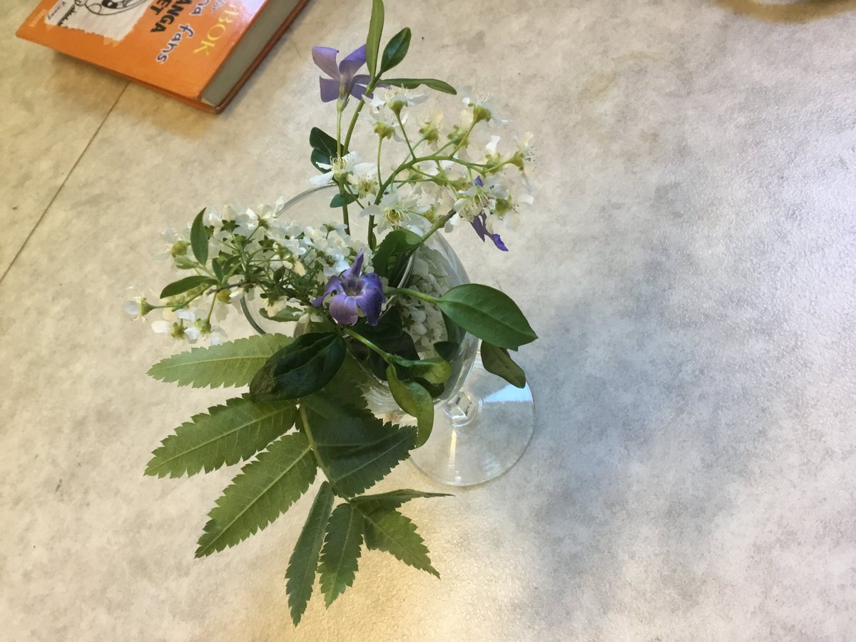 Det värmer i lärarhjärtat när elever ägnat sin morgon åt att plocka blommor. Nu fint placerade på katedern i klassrummet.❤️🏫🌻🇸🇪 #Runbacka #mittsollentuna #solskol #sommar