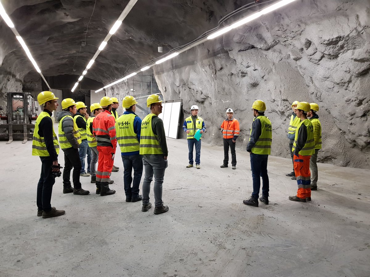 WissamWahbeh's tweet photo. Getting ready to digitize the underground @AmbergGroup Blockprojekt @igeoFHNW https://t.co/a6QEGhB6zC