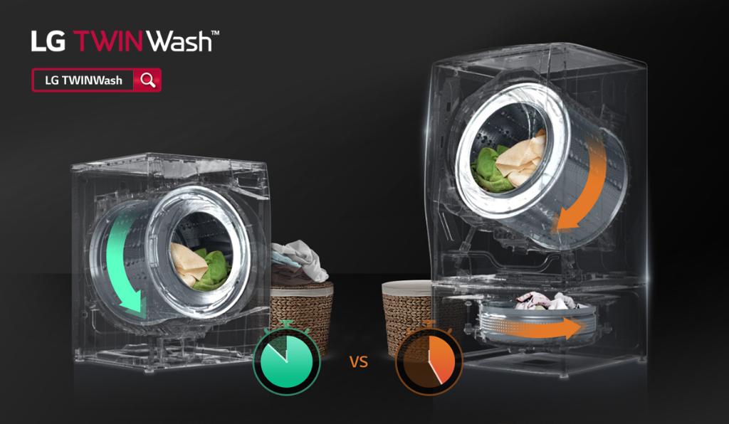 LGGulf's tweet photo. تقليل وقت الغسيل إلى النصف مع غسالة ال جي TWINWash!
https://t.co/1Lg4FgcpnV
#LGTWINWASHGULF #WashingMachine #MotionDirectDrive #Technology #LG #LGGulf https://t.co/XpHFHvX9tk