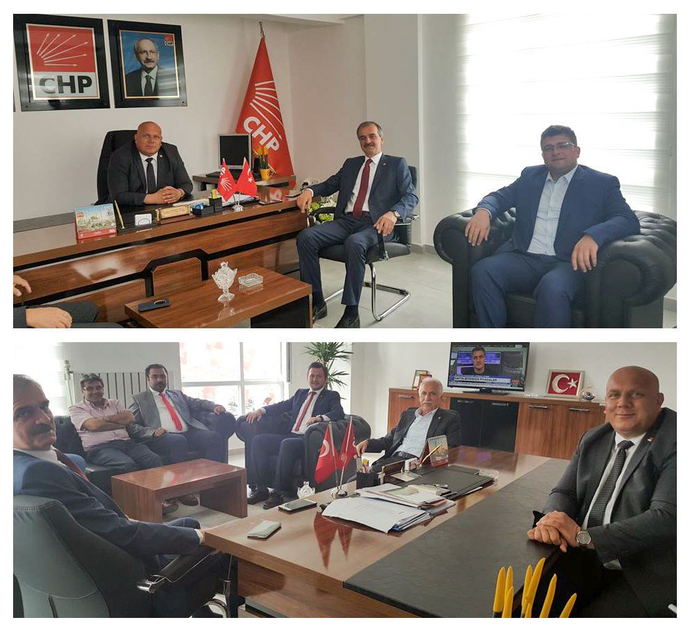 Erdoğan Gümülcineli’den, Pekcan’lı ve İl Yönetimine Nezaket Ziyareti erdogangumulcineli.net/2018/05/14/erd…