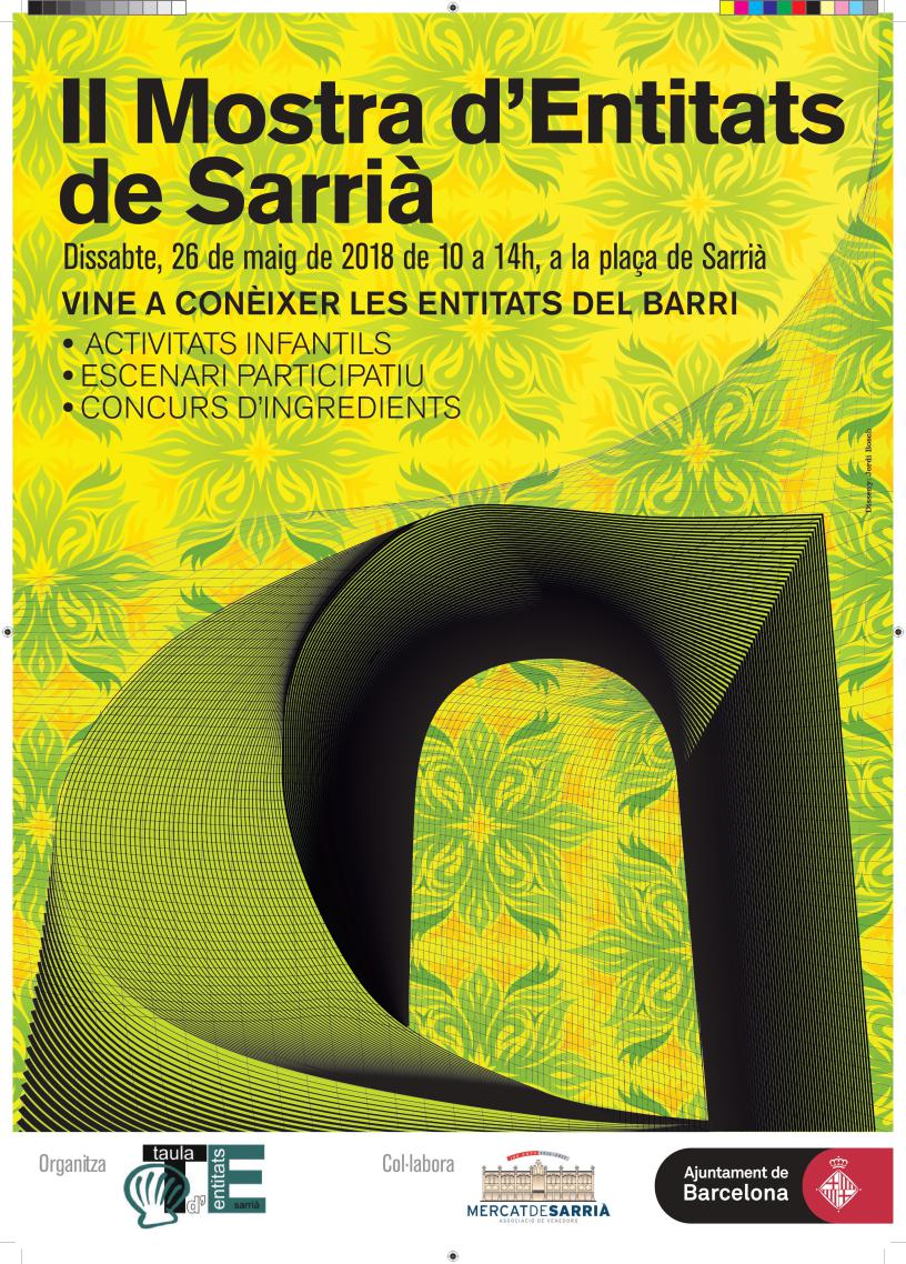 AVSarria's tweet photo. Dissabte 26 de maig farem la Mostra d'Entitats de Sarrià. Us hi esperem! https://t.co/yFf7Rc6vZt