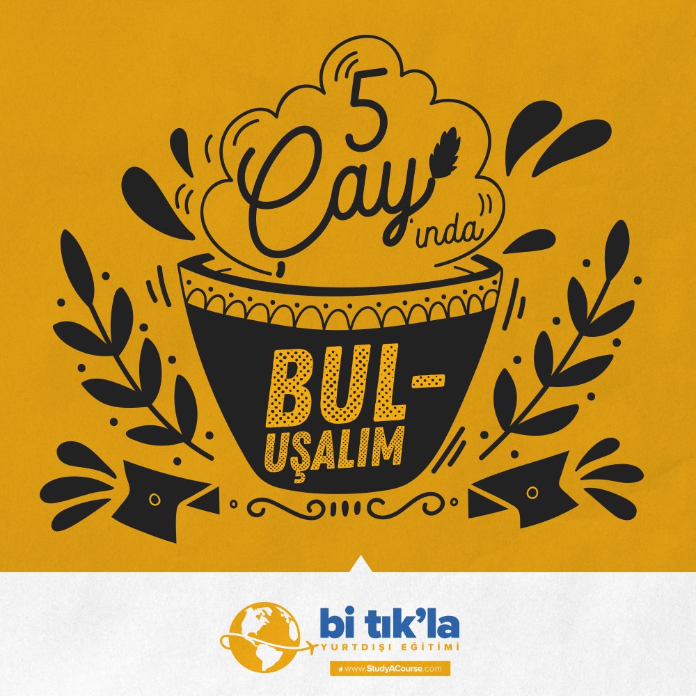 studyacourse's tweet photo. Bizler çayı çok seviyoruz, çaysız olmaz :)
Bir de meşhur 5 Çayı var, biliyorsunuz değil mi?
#studyacourse #dilokulu #yabancıdil #ingilizce #5çayı #hightea #ingiltere
5 Çayı hakkında 🍪☕️
https://t.co/YbxMrwDrNr https://t.co/SdirlfqPAo