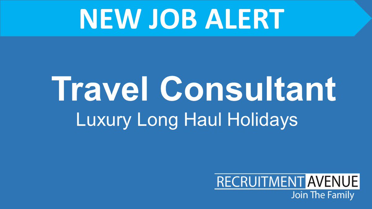 RecruitmentAve's tweet photo. Check out the link – https://t.co/Hwcx5A4X8J or call us on 0800 6890 736 for more details of the new role. #TravelJobs #LongHaulHolidays #Travel https://t.co/A02uGhhzja
