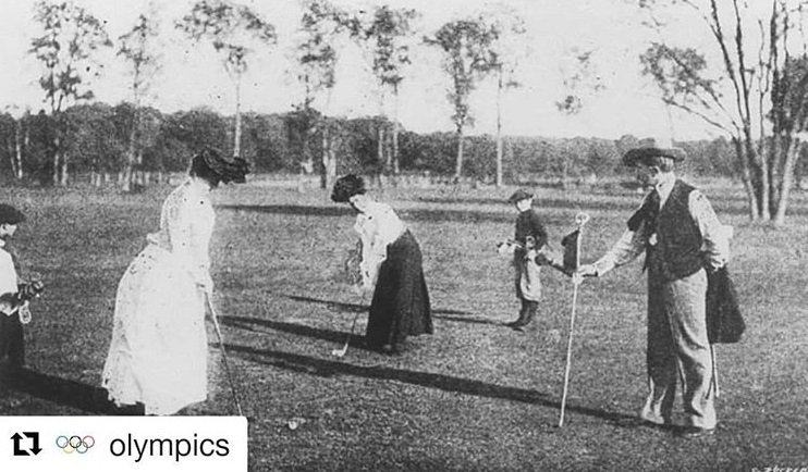 Dokładnie 118 lat temu, 14 maja 1900 r., miała miejsce ceremonia otwarcia Letnich Igrzysk Olimpijskich w Paryżu, które odbyły się w ramach Wystawy Światowej. Po raz pierwszy w programie IO pojawił się golf, zarówno męski jak i kobiecy 🏌⛳ #golf #Paris1900 #Olympics