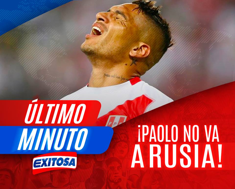 exitosape's tweet photo. #LOÚLTIMO: #TAS dicta 14 meses de sanción para #PaoloGuerrero ►https://t.co/oYd25vZFuB https://t.co/AGWVDVFPAu
