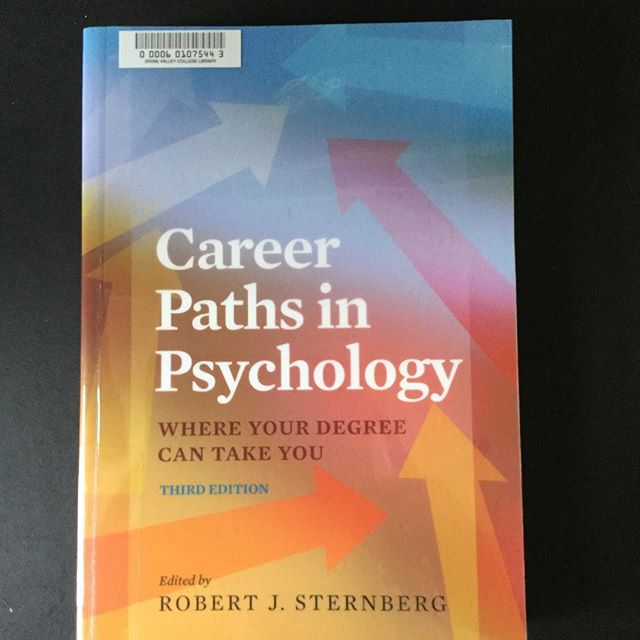 Happy Mental Health Awareness Day! Consider a career in psychology. #ivclibrary #newbookmonday 📷: <a href="/ivclibrary/">IVC Library</a>
