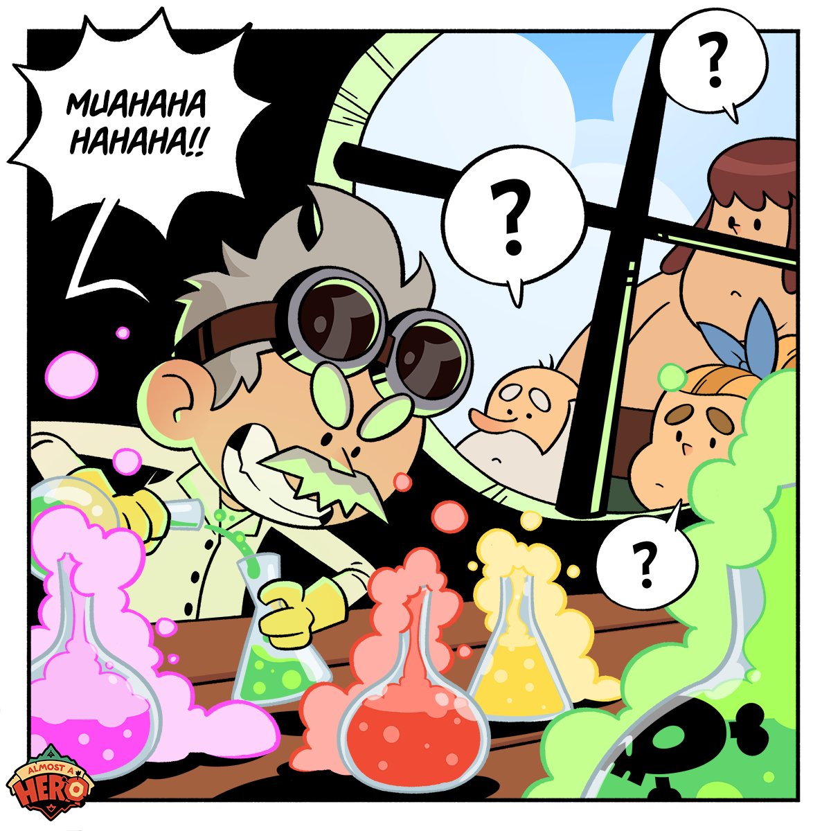 almostaherogame's tweet photo. Boomer’s new explosives are highly unstable and corrosive. Only he could make something really dangerous even more dangerous. You’ve got to admire his ingenuity #almostfancy #rpg #indiegame https://t.co/9mvCic41Yl