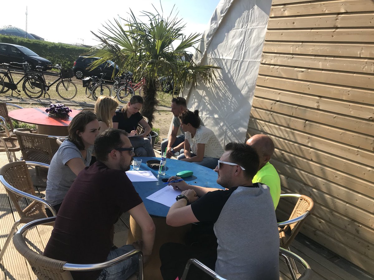 Branding sessie met #harderwijkactief! Prachtige locatie die #stadscamping.
Welke waarden en welk merk krijgt de nieuwe organisatie?