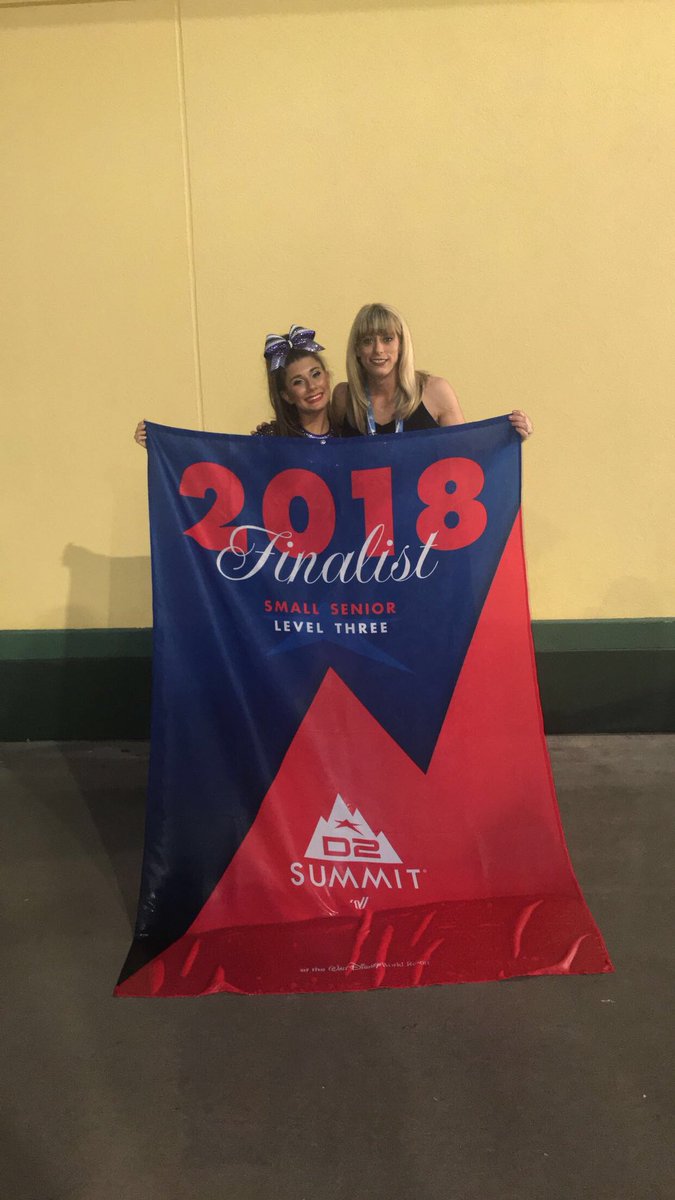 Madysen11's tweet photo. Lady Legacy took 8th in the nation this weekend at the D2 Summit, scoring a 97.33 & a 97.03!! beating 73 teams, at the most prestigious competition in the nation. Went on a paid bid, skipping the wild card round & qualifying for finals! #summit2018 #summitfinalist @MiamiEastHS https://t.co/AaHFI2Cod0