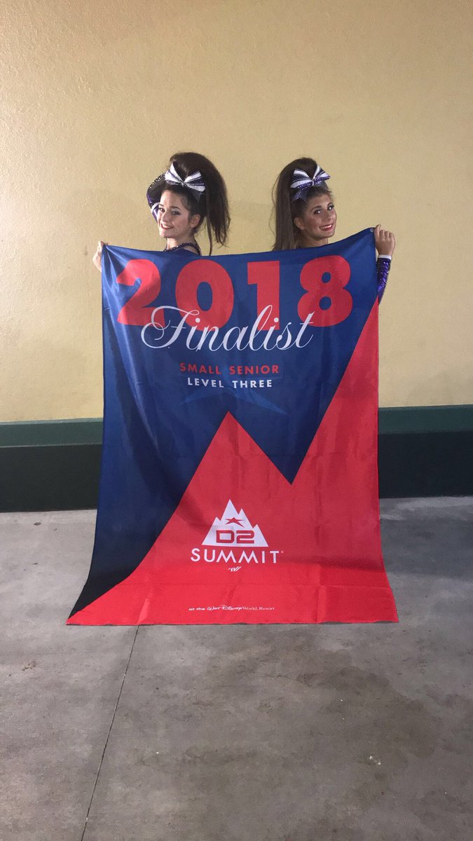Madysen11's tweet photo. Lady Legacy took 8th in the nation this weekend at the D2 Summit, scoring a 97.33 & a 97.03!! beating 73 teams, at the most prestigious competition in the nation. Went on a paid bid, skipping the wild card round & qualifying for finals! #summit2018 #summitfinalist @MiamiEastHS https://t.co/AaHFI2Cod0