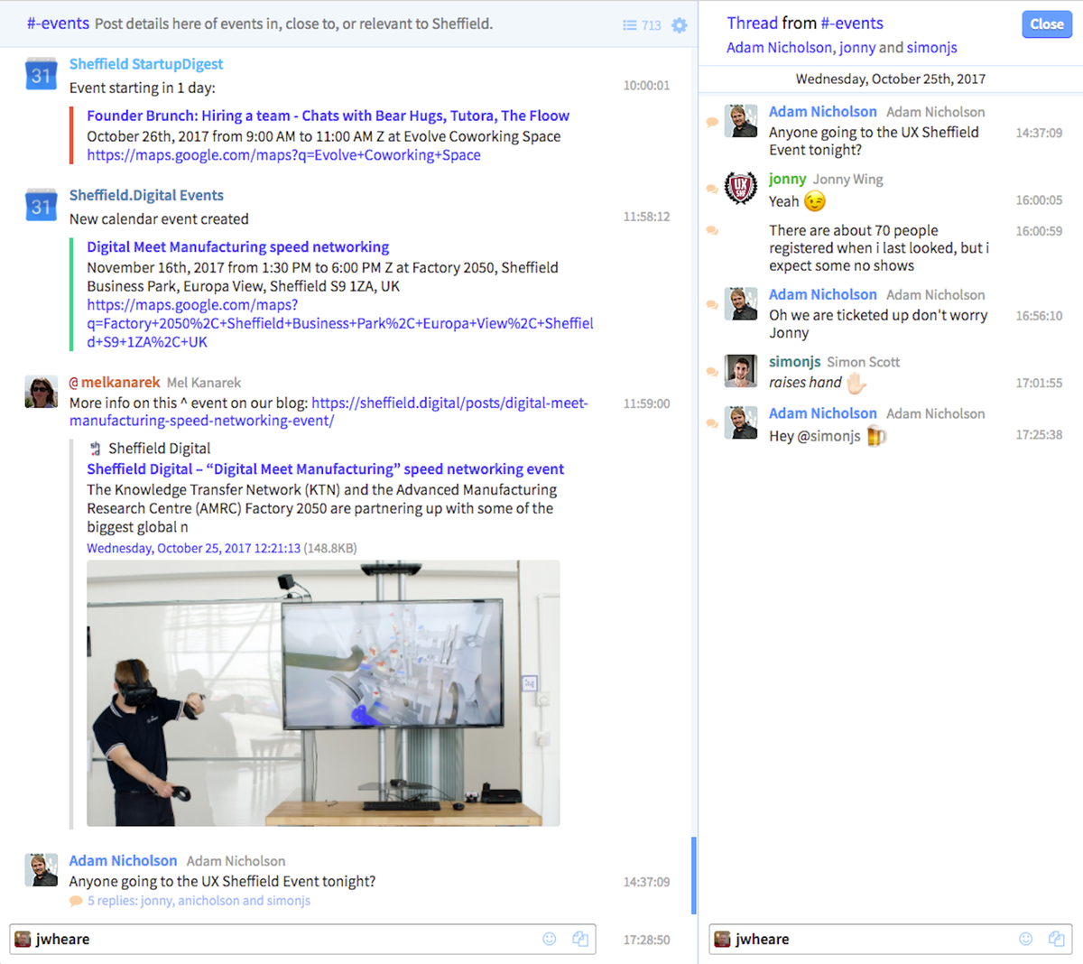 We're launching our native Slack integration today.

blog.irccloud.com/slack-integrat…

Slack are shutting down their own IRC gateways *tomorrow* so make sure to migrate now so you don't miss a thing.

Our integration supports loads more of Slack's features too, thanks to IRCv3.

#️⃣🔥🚀
