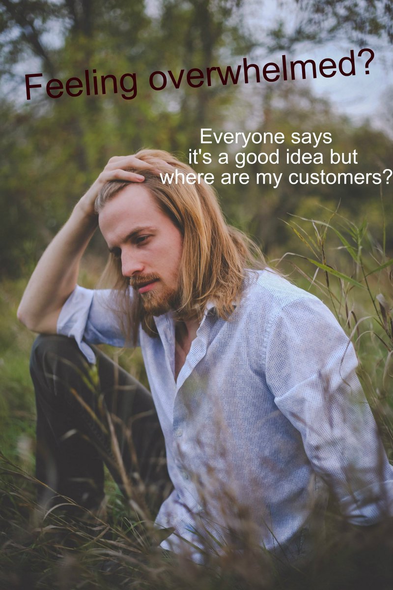 Sound familiar? Friends and family say my new business is an amazing idea. But when I'm on my own, I'm so worried because I can’t seem to get customers who want to spend money with me.
I can help and it will only cost £50 to solve this problem.
pos.li/29ojas